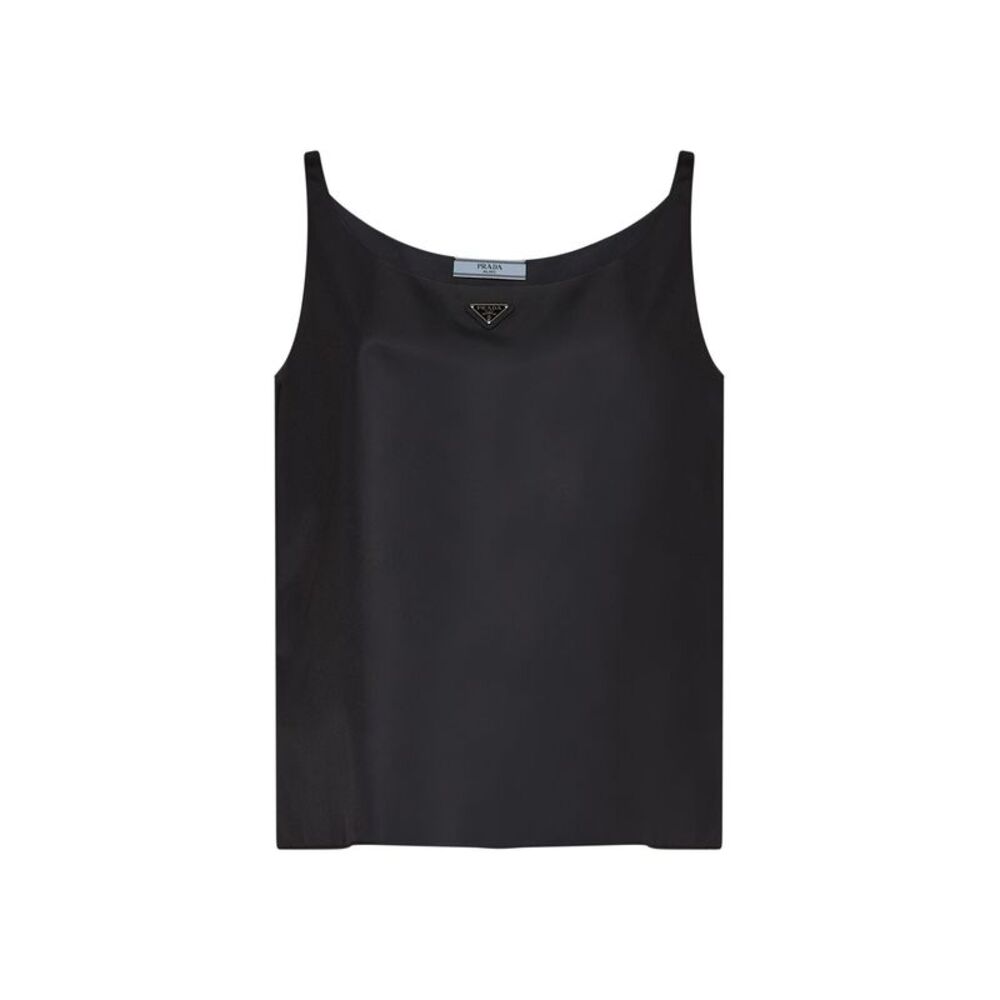 Prada Abbigliamento Women Black Re-Nylon Top